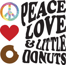 Peace, Love and Donuts