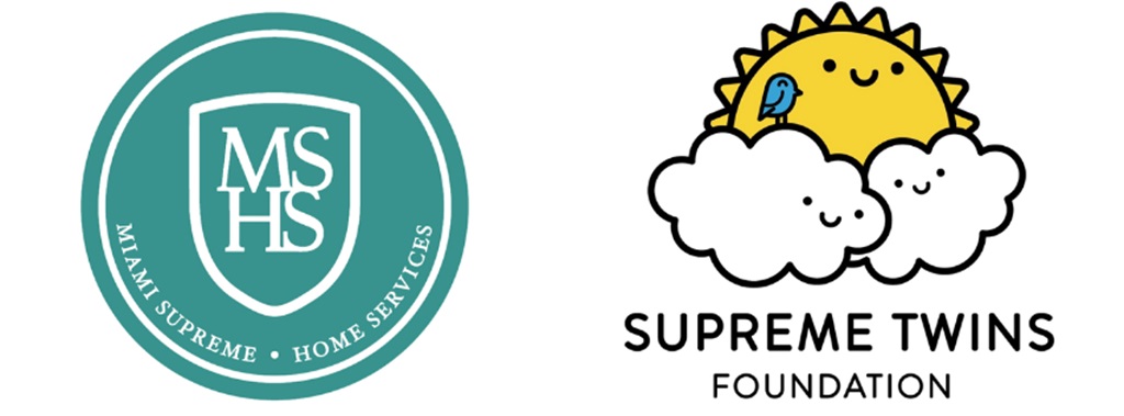 Locally presented by Miami Supreme Home Services/Supreme Twins Foundation