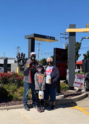Personal fundraising photo