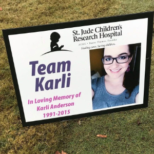 Personal fundraising photo