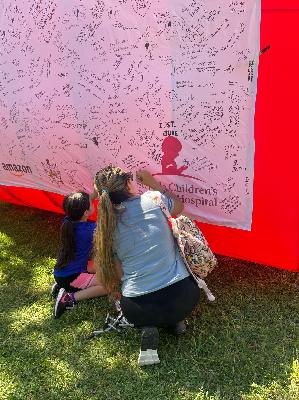 Personal fundraising photo