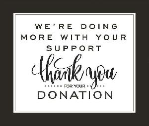 Personal fundraising photo