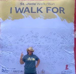 Personal fundraising photo