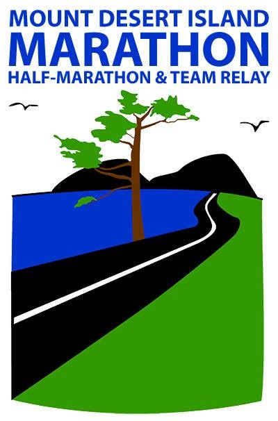 Mount Desert Island Marathon, Half and Team Relay logo