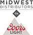Locally presented by Midwest Distributors - Miller Coors
